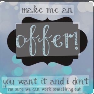 All reasonable offers considered👍🏼